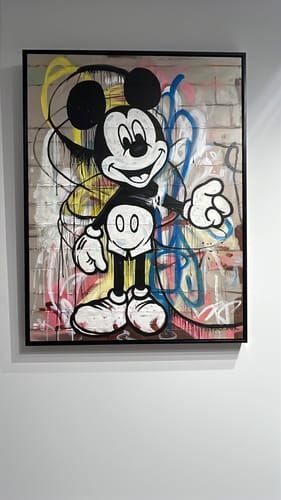 Customer review photo for Abstract Graffiti Art #GA047