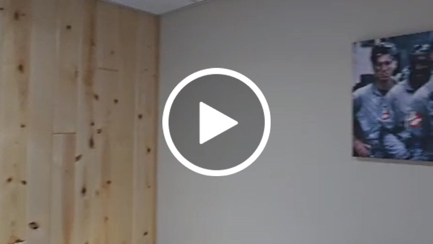 Customer video review of Happy Gilmore Wall Art