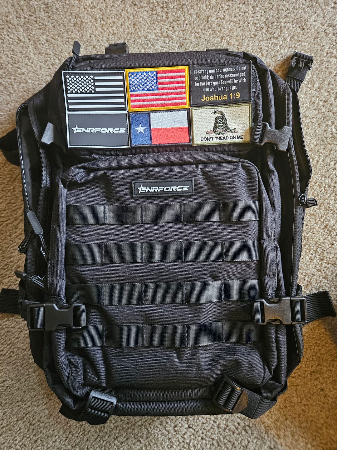 Customer photo review of Tactical Backpack