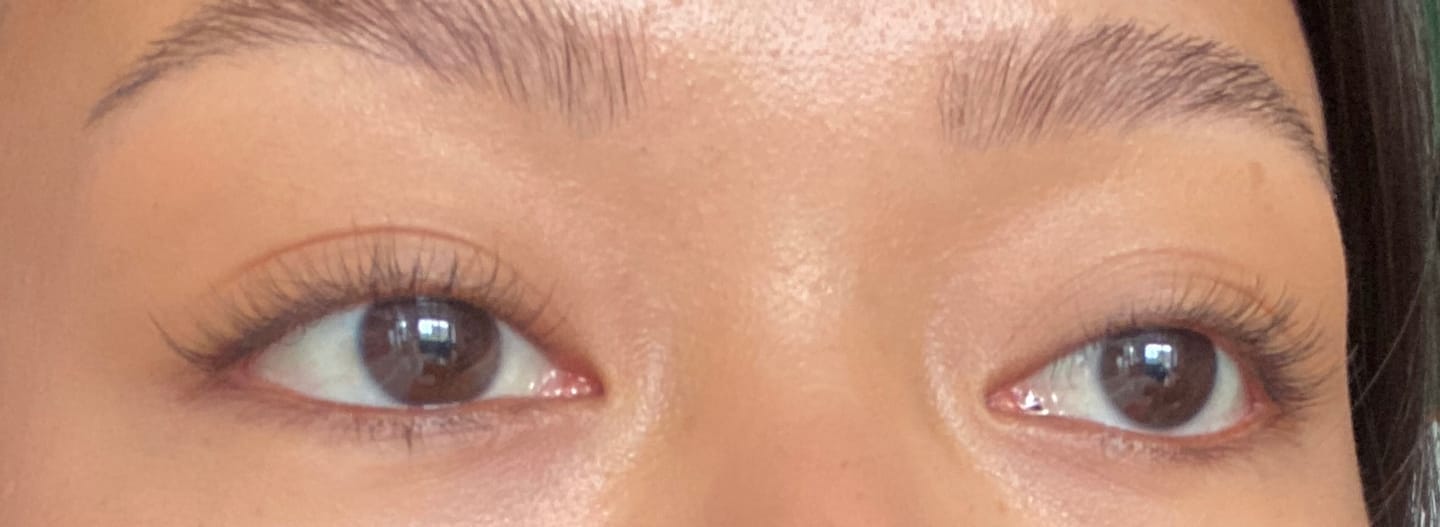 Customer photo review of Lash Lift Kit