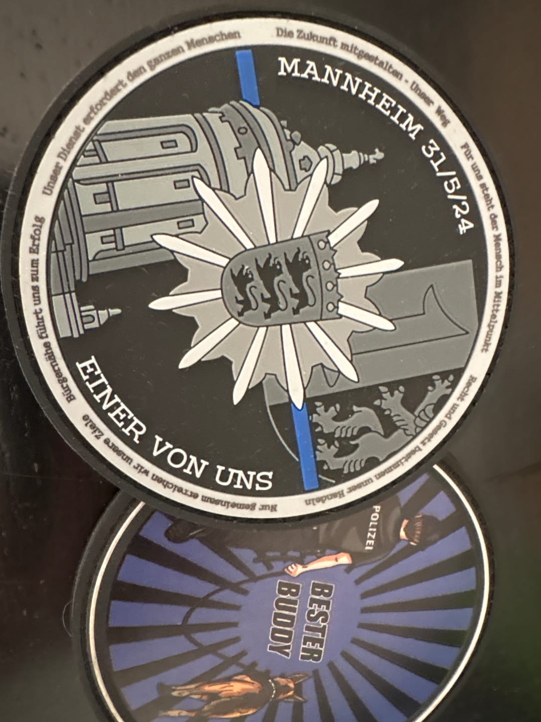 Customer photo review of #EINERVONUNS  Spenden-Patch
