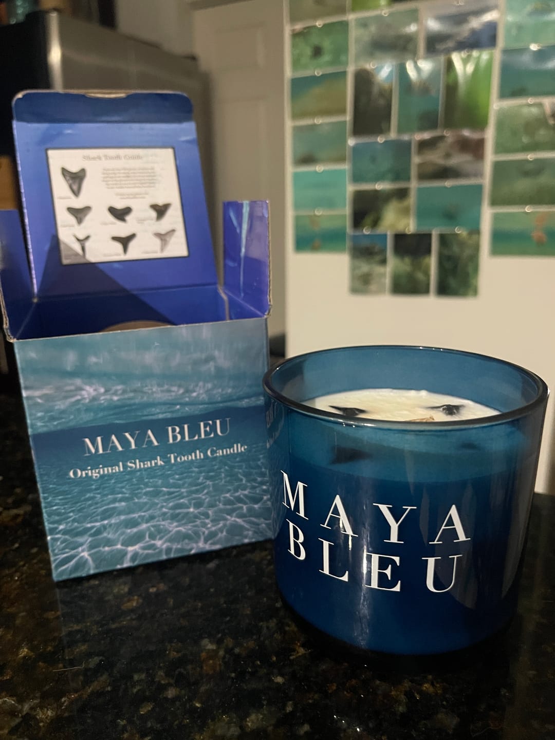 Customer photo review of The Original Shark Tooth Candle