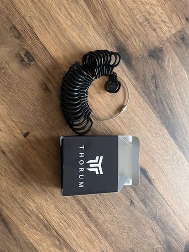 Customer photo review of Thorum Ring Sizer