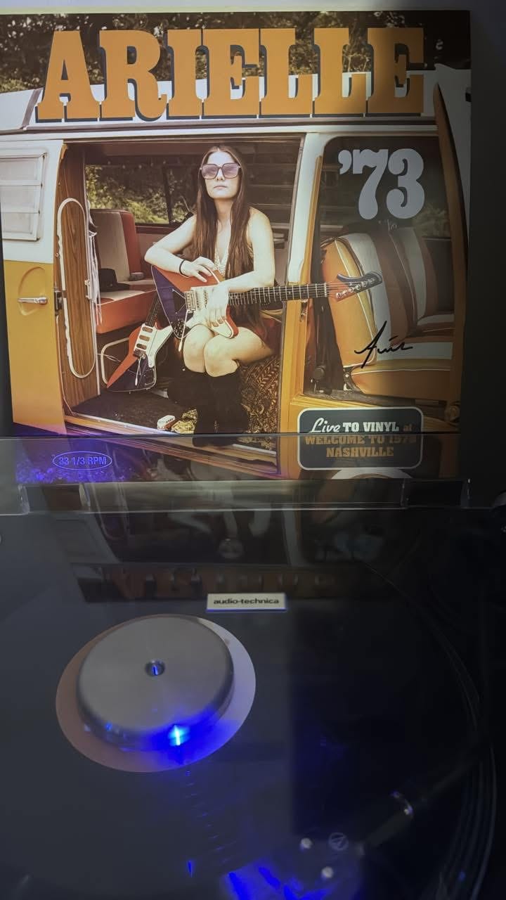 Customer photo review of '73 Live-To-Vinyl (Limited Edition)
