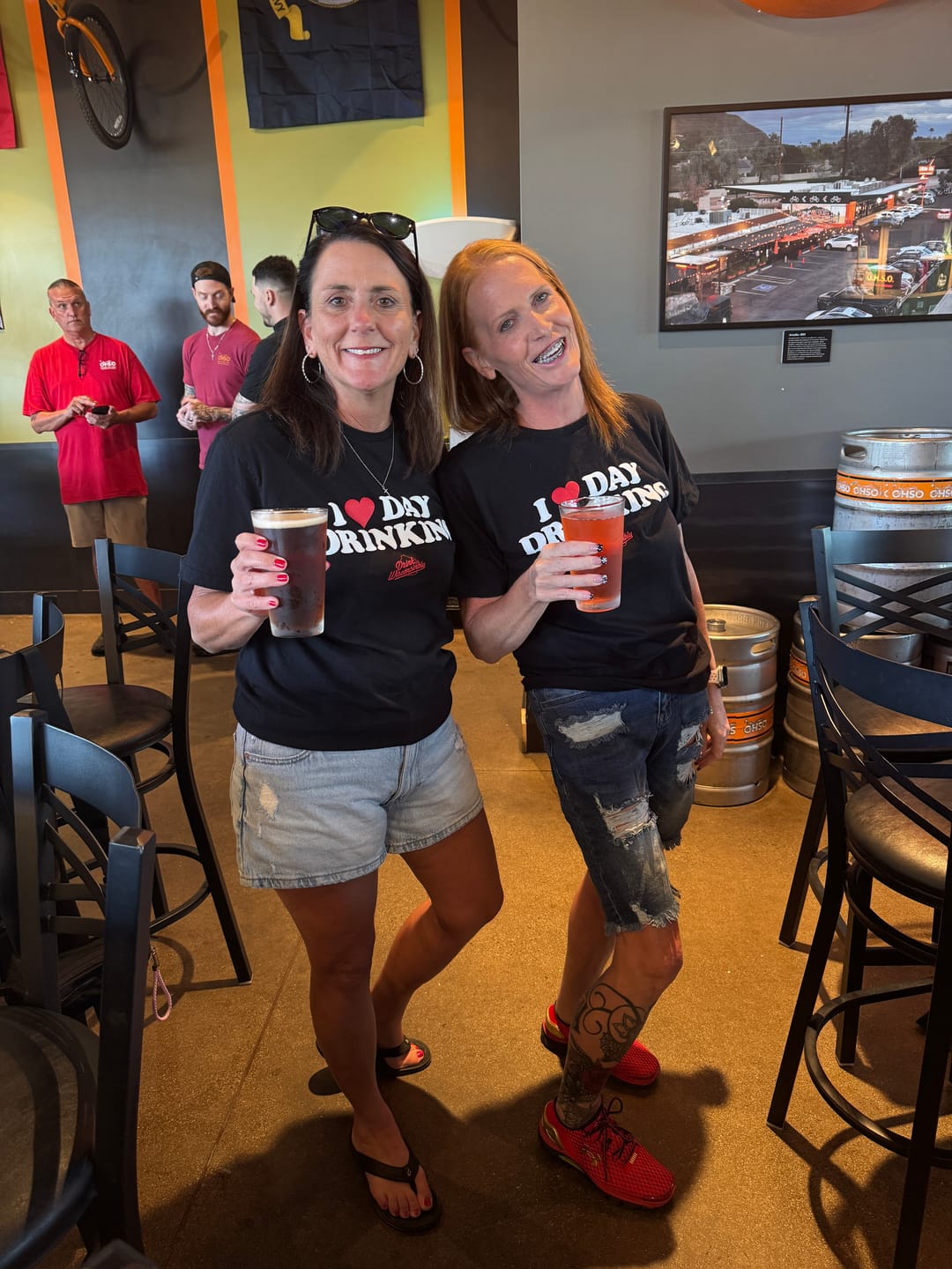 Customer photo review of "I Love Day Drinking" T-Shirt