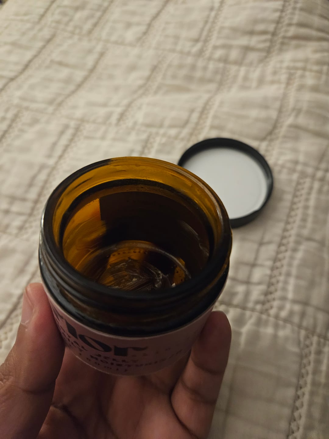 Customer photo review of Royal Jelly Daily Moisturizer