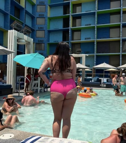 Customer photo review of *NEW* ‘Less Cheeky’ High Rise Bottoms