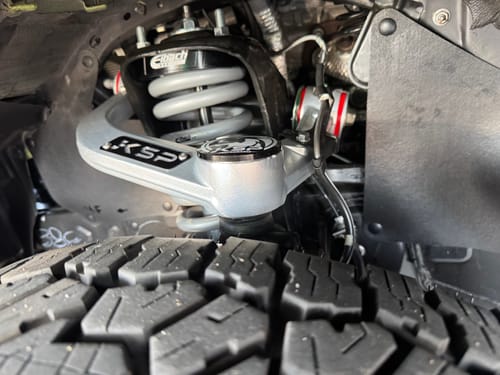 Customer photo review of KSP Forged Aluminum Front Upper Control Arms For 2004-2023 Toyota Tacoma 2"-4" Lifted One-piece Aftermarket Suspension Lift Kits