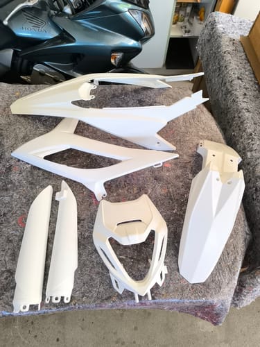 Customer photo review of Beta Supermoto Front Fender