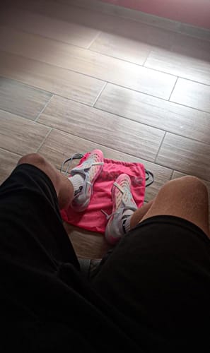 Customer photo review of Predator 25 Tongue FG - Blanc/Rose/OR