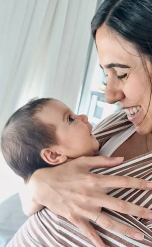 ביקורת עם תמונה מאת לקוח על Wrap Carrier - Black Forest