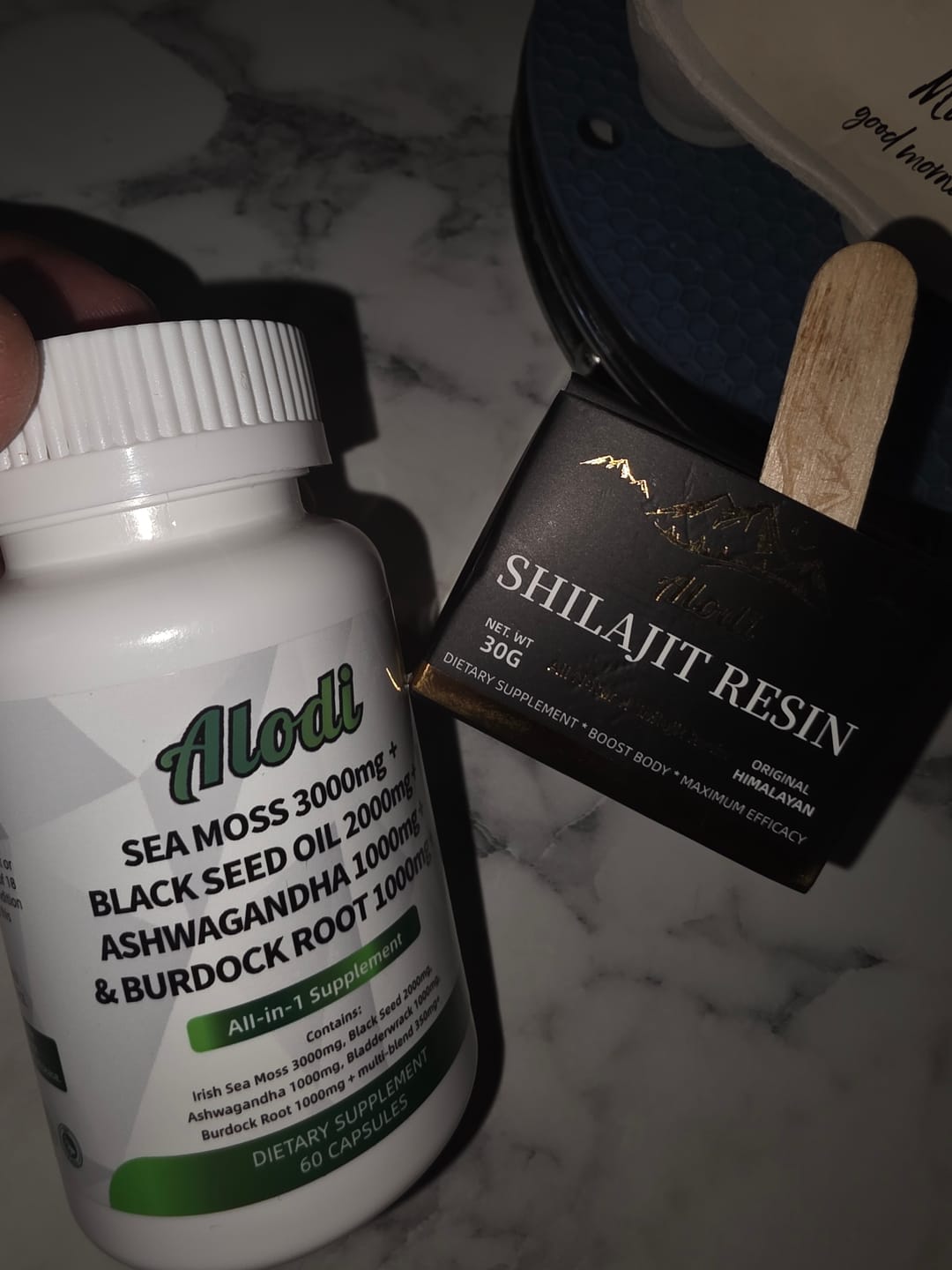 Customer photo review of Super Sea Moss Capsule Blend