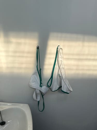 Customer photo review of Lyra Top - White Jade