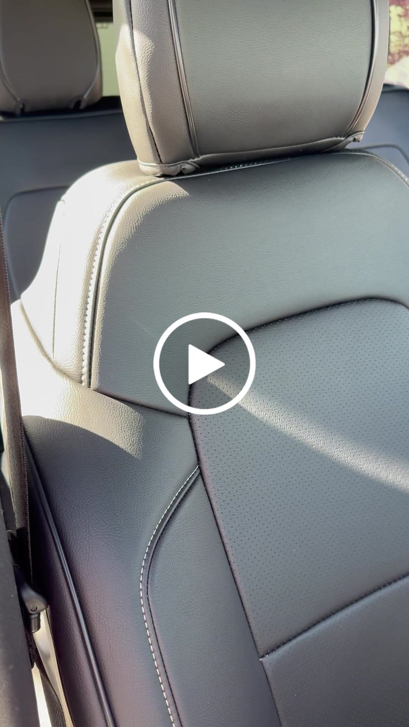 Customer video review of 2021+ Ford Bronco 4 Door Custom Leather Seat Covers
