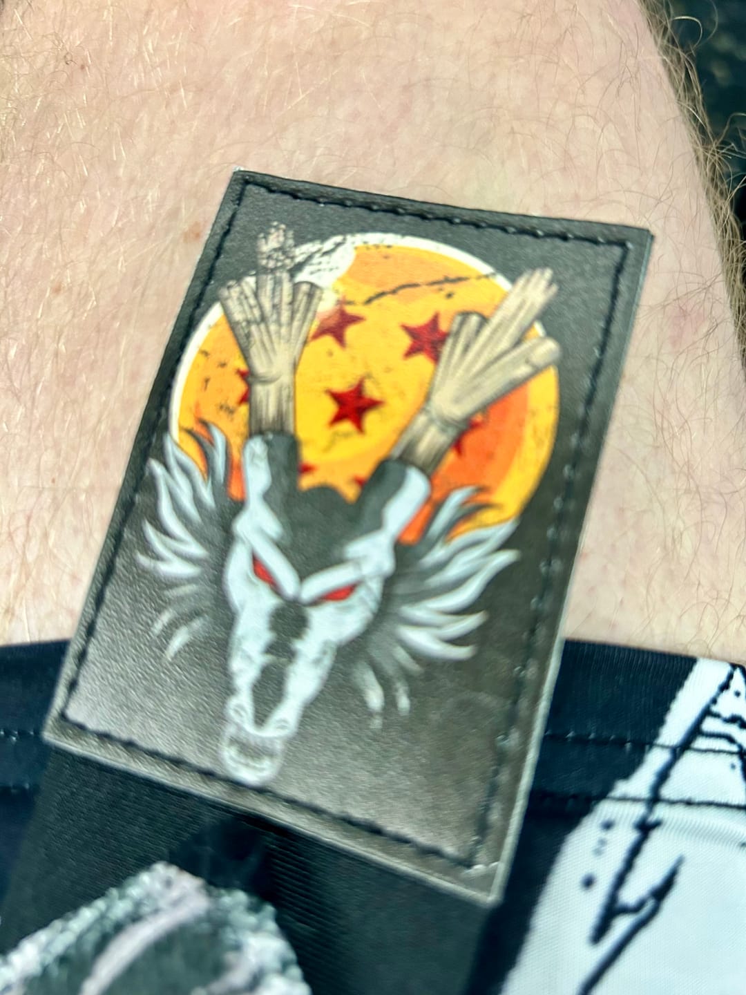 Customer photo review of Dragon God Wrist Wraps