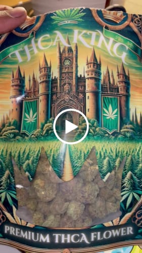 Customer video review of Gruntz Greenhouse THCA Flower Full Size Buds