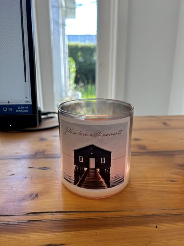 Customer photo review of With Love Soul Candle