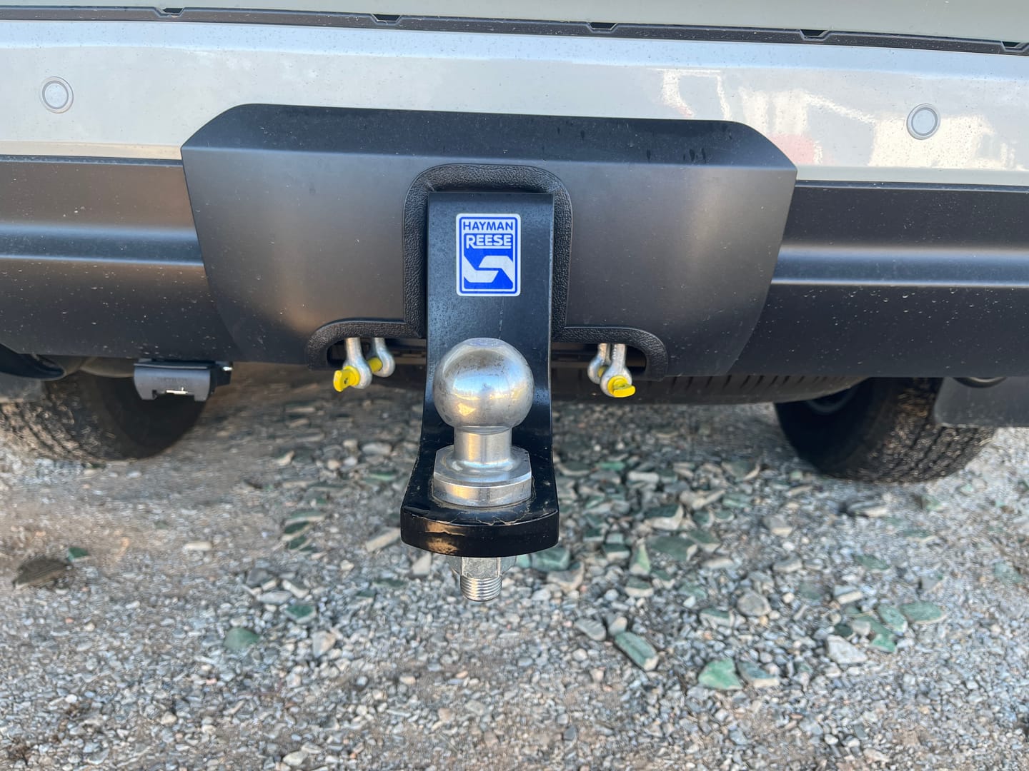 Customer photo review of Tow Bar Cover Cut Out Service for 300 Series Landcruisers