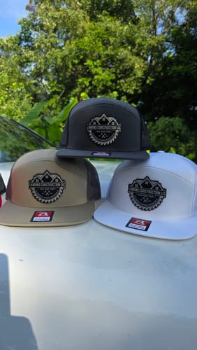 Customer photo review of Thick Leatherette Sheet -  Black Carbon Fiber / Silver  (12"x24")