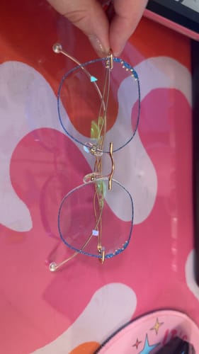 Customer photo review of Aurora Eyeglasses