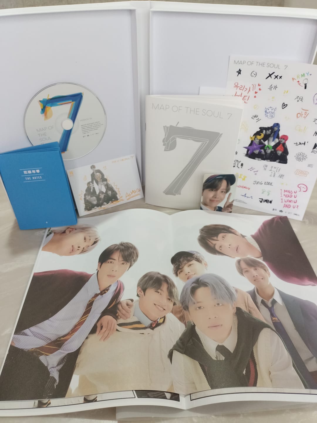 Customer photo review of BTS - 4TH FULL ALBUM MAP OF THE SOUL 7
