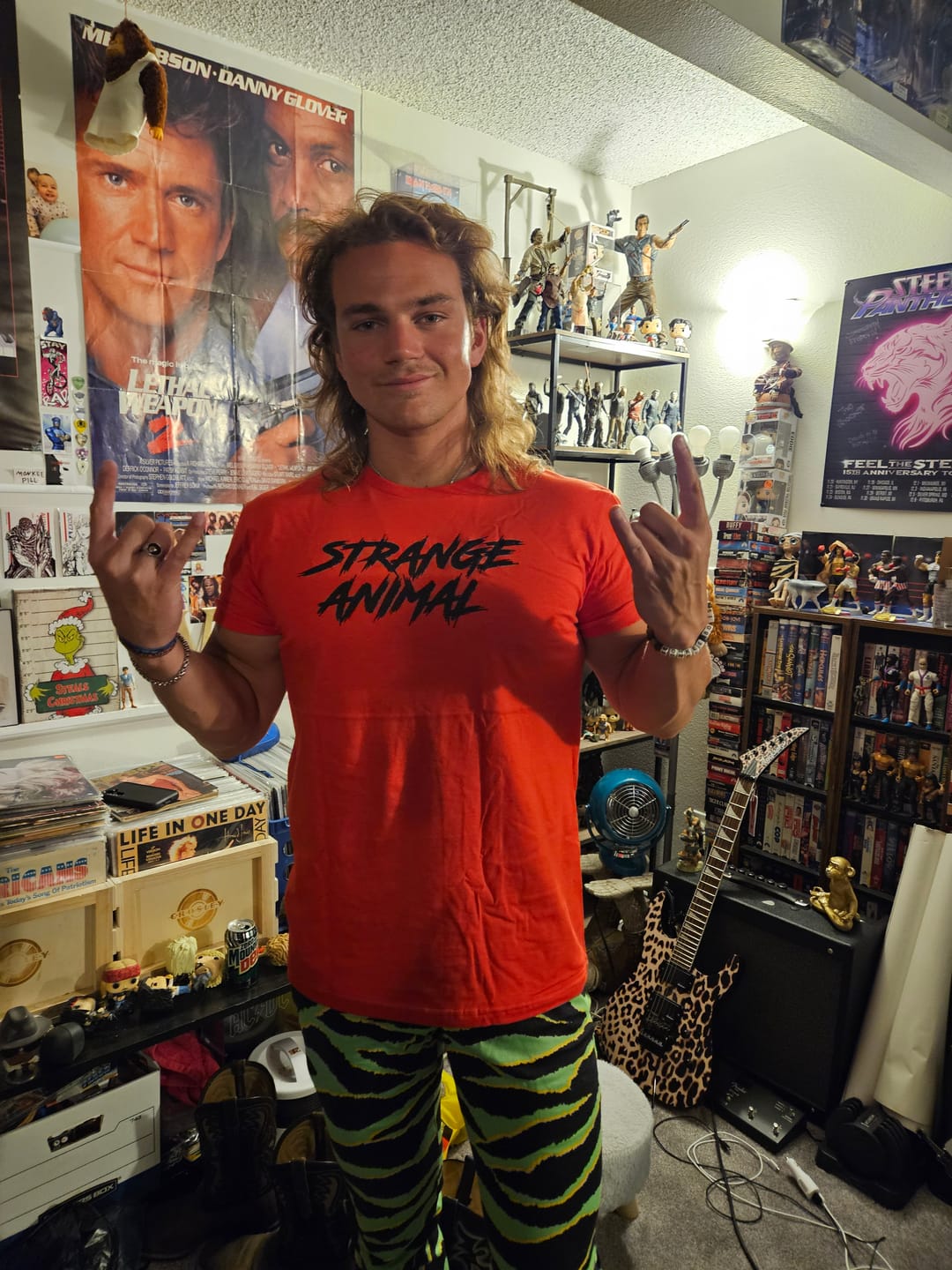 Customer photo review of Strange Animal T-Shirt