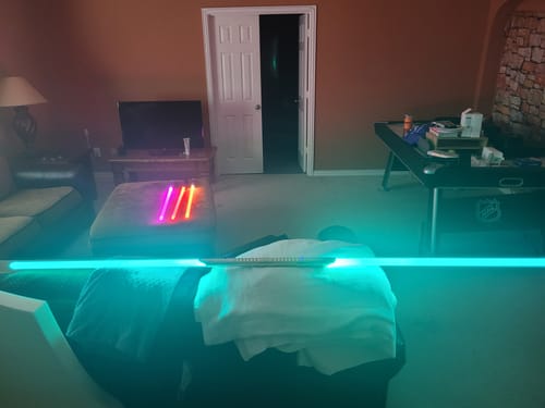 Customer photo review of The Starter Saber