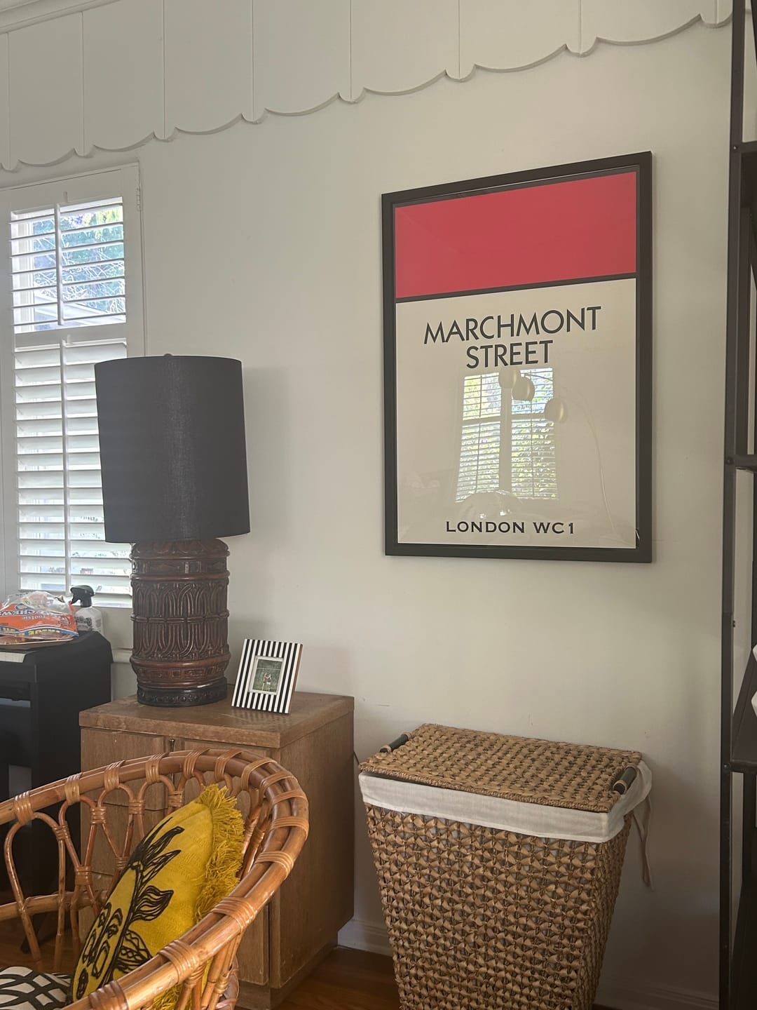 Customer photo review of Personalised Street Name Print