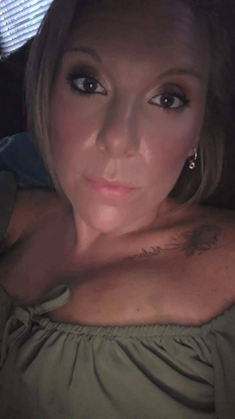 Customer photo review of McKenzie 18k White Gold Plated Drop Dangle Earrings with Swarovski Crystals
