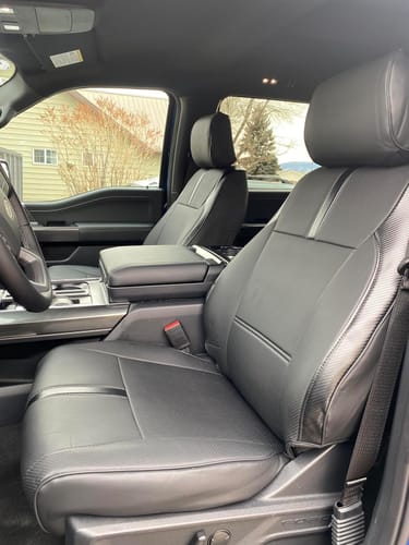 Customer photo review of Premium Custom-Fit Seat Covers