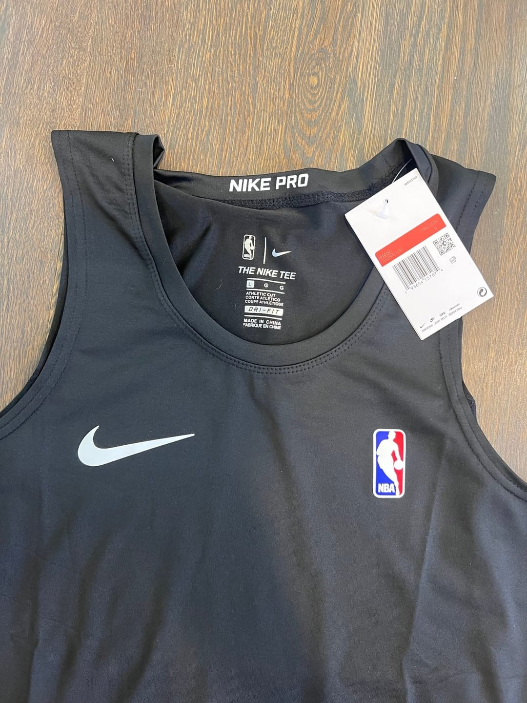 Customer photo review of Elite Pro Black Compression Tank Top