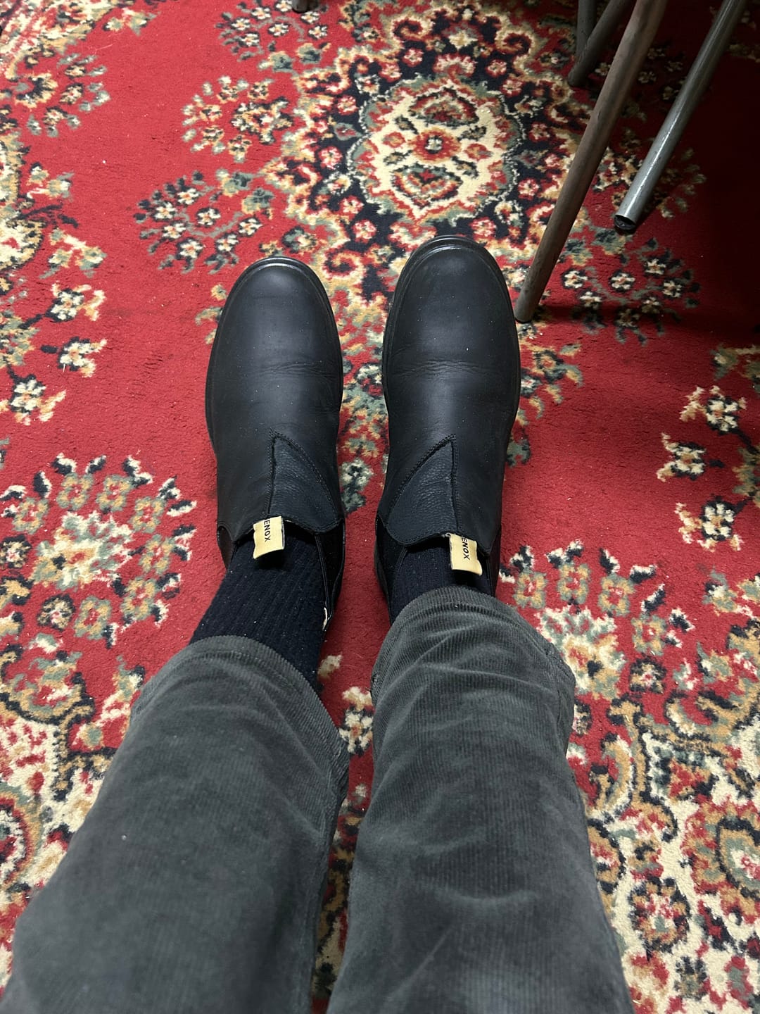Customer photo review of Botín Original 2.0 Chiporro Natural Negro Hombre