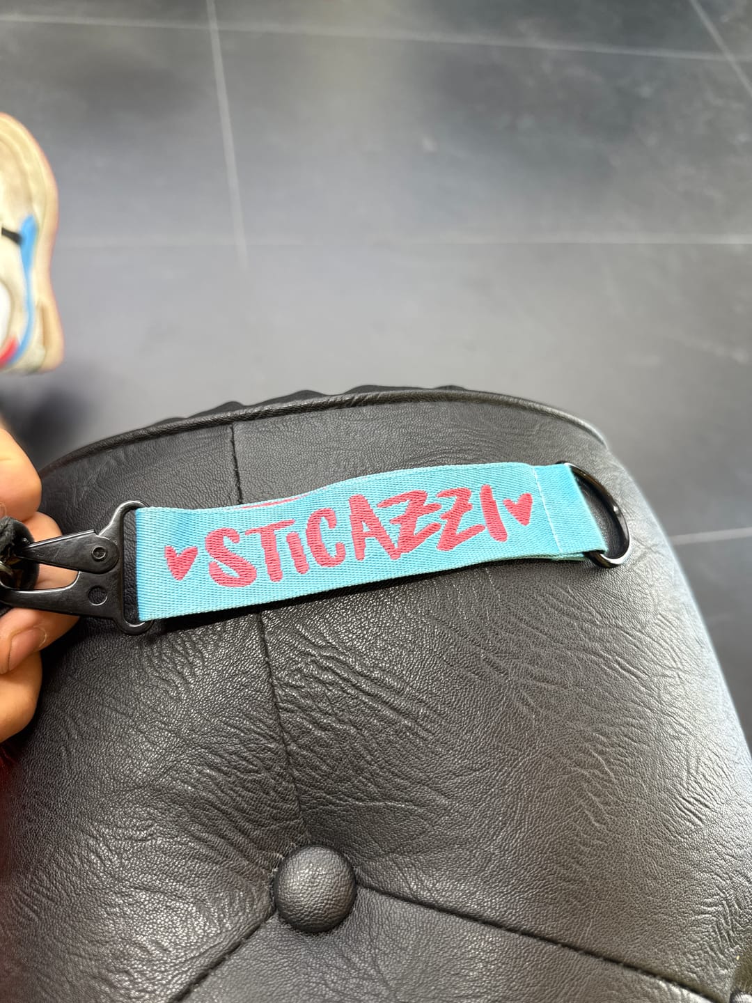 Customer photo review of Portachiavi + Stampina STICAZZ*
