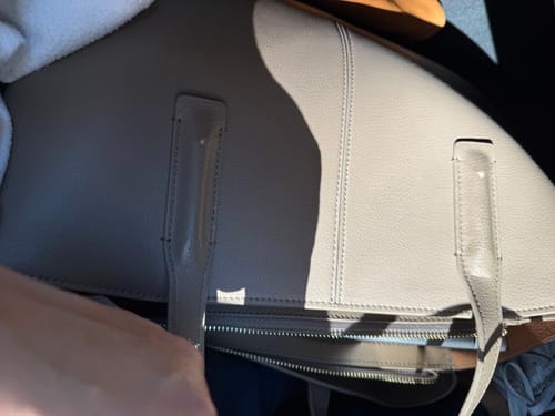 Customer photo review of Paloma Tote Taupe