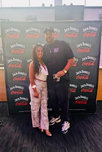 Customer photo review of Push Your Limits - Navy T-Shirt