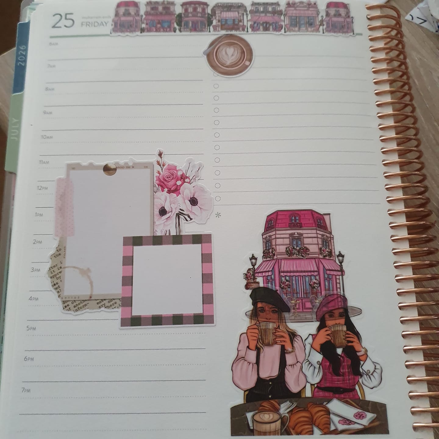 Customer photo review of Coffee Queen #2 Sticker Book
