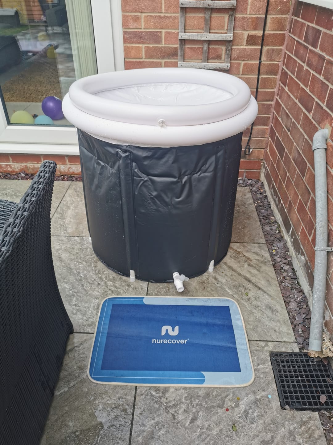 Customer photo review of nurecover Pod - Portable Ice Bath