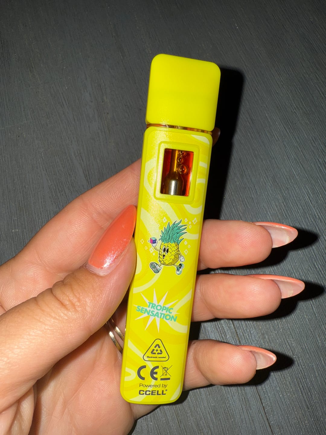 Customer photo review of Live Resin PHC Vape