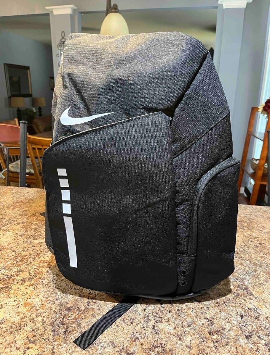 Customer photo review of Hoop Armour™ Elite Backpack Black White
