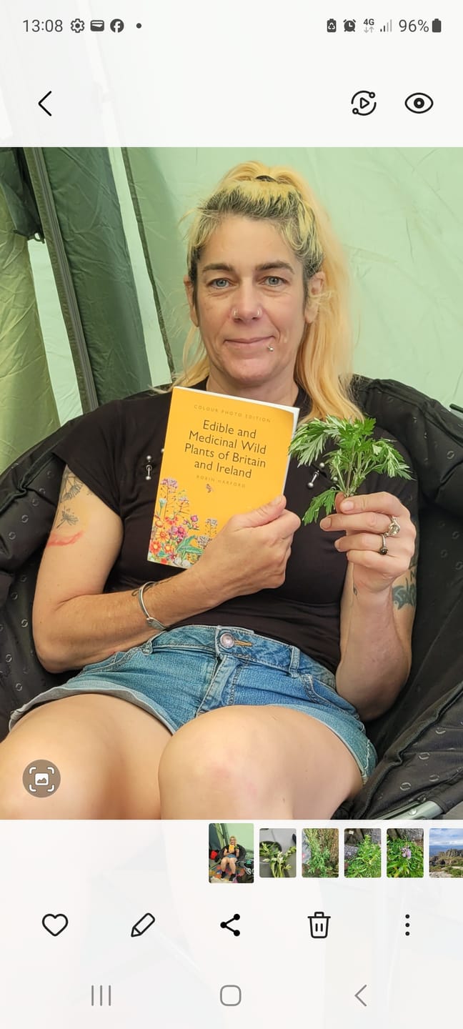 Customer photo review of Edible and Medicinal Wild Plants of Britain and Ireland