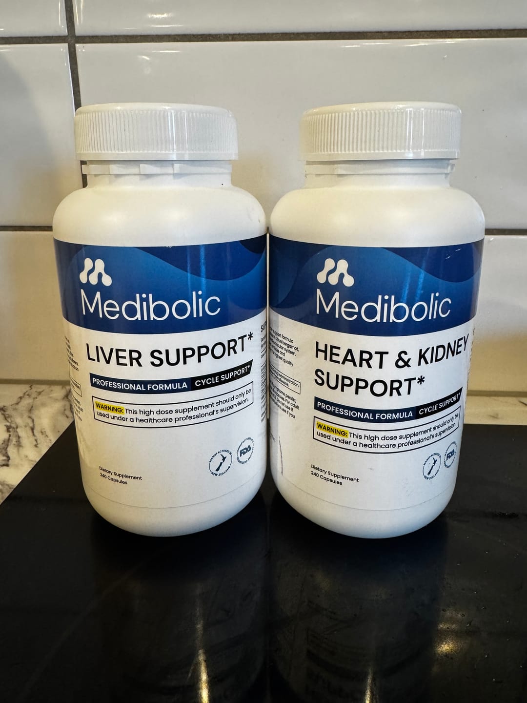 Customer photo review of Heart & Kidney + Liver Support 3-month subscription.
