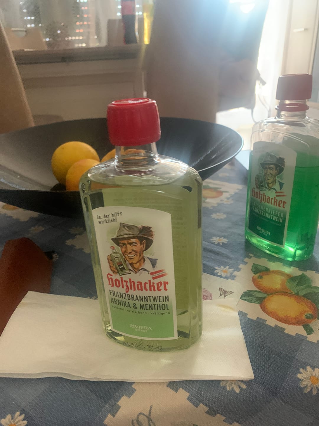 Customer photo review of Holzhacker Franzbranntwein Arnika & Menthol