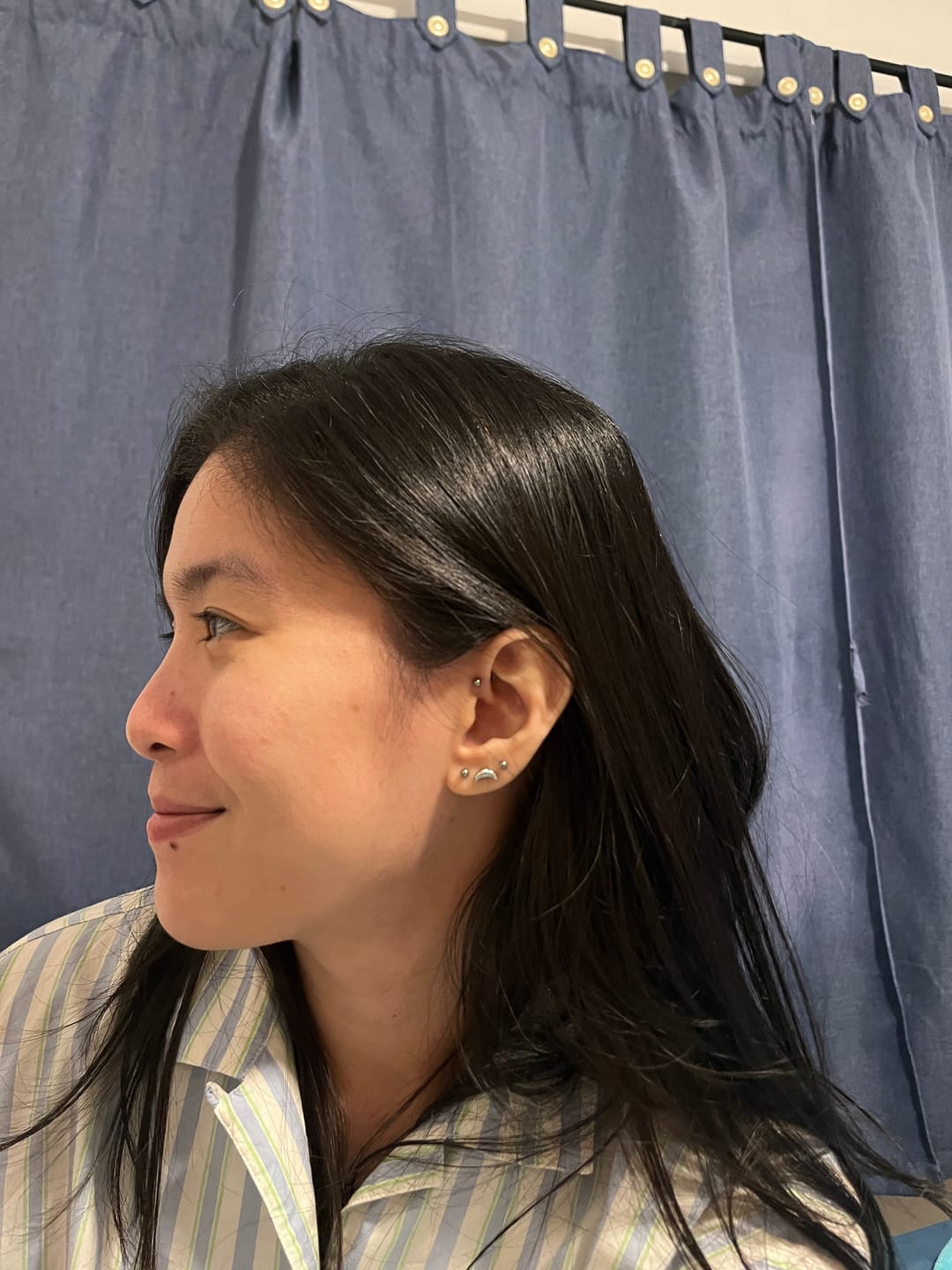 Customer photo review of Gentle Piercing