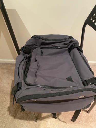 Customer photo review of Blast Quick Access 28L-38L Carry On Travel Backpack