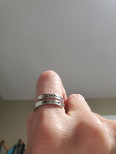 Customer photo review of I F♡cking Need You Ring