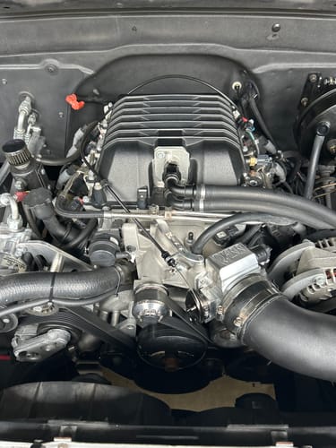 Customer photo review of Motion Raceworks 48" Throttle Cable w/ GM/Ford Pedal Attachment 18-141