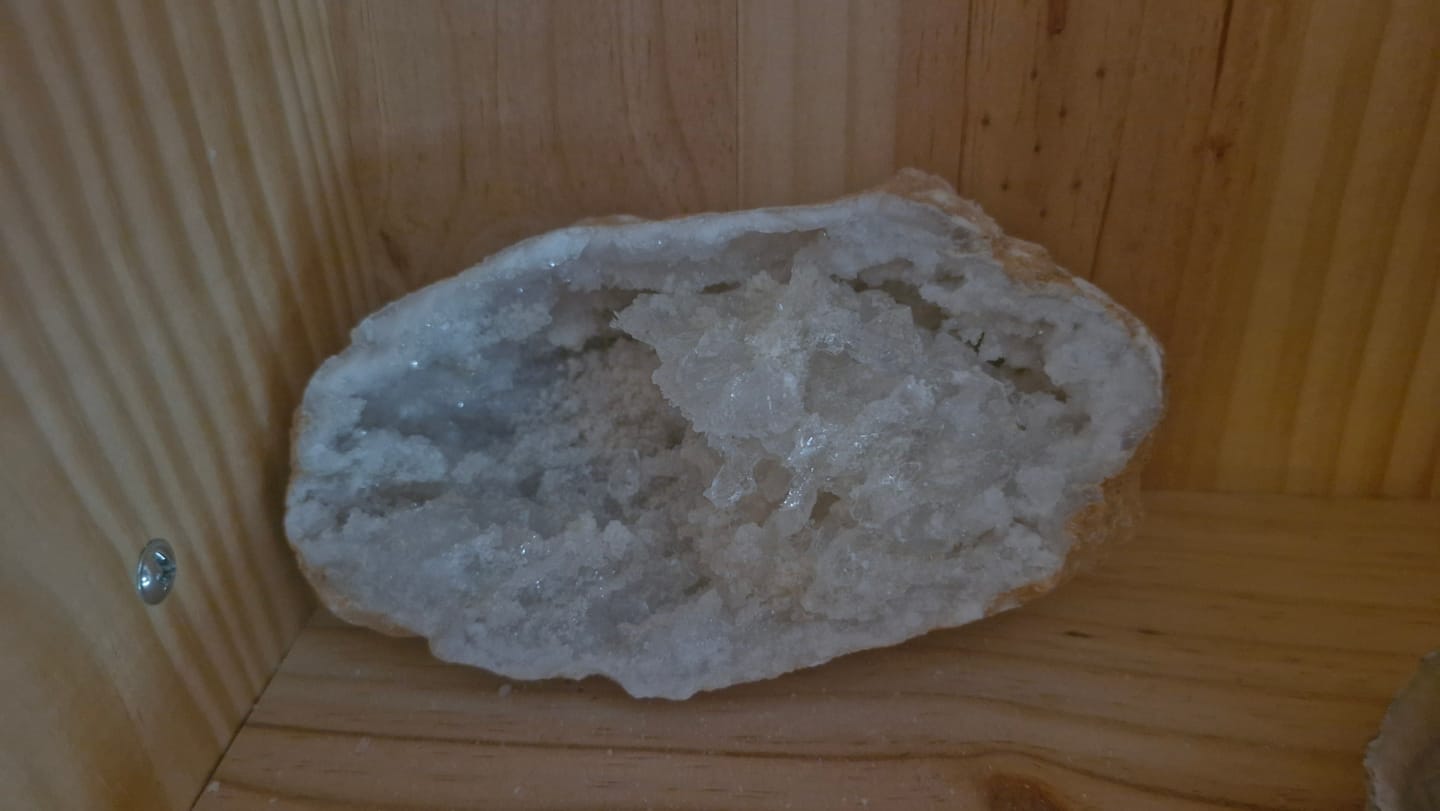 Customer photo review of Géode de quartz