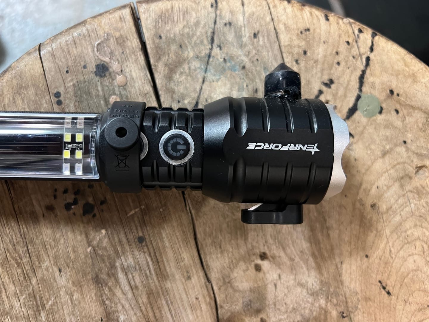 Customer photo review of Survival Tactical Flashlight