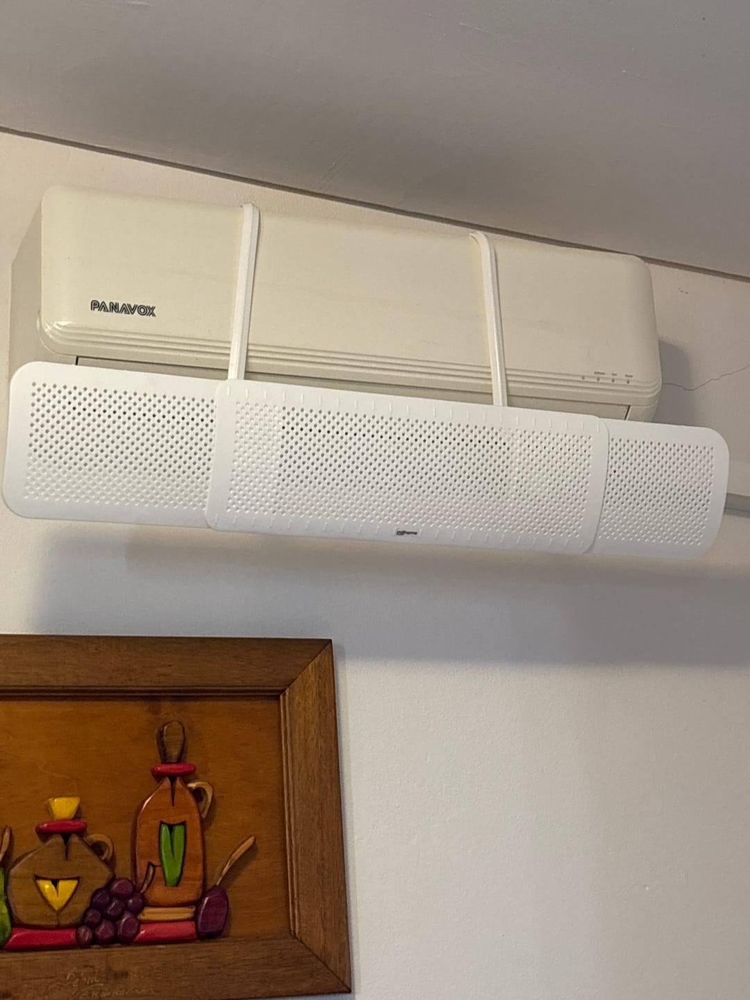Customer photo review of Deflector Disperser para Aire Acondicionado Milhome