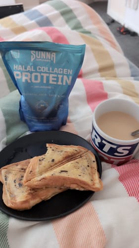 Customer photo review of Halal Collagen Protein
